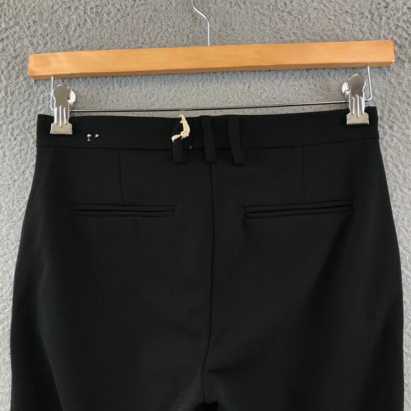 New $248 MCGUIRE Lou Lou Slim Trouser Pants Black Workwear Casual Women's 27 - Picture 8 of 11